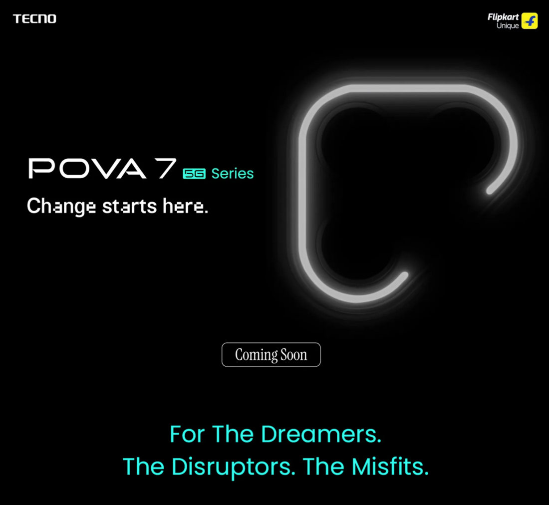 TECNO POVA 7 Series Teasers Hint at India Launch