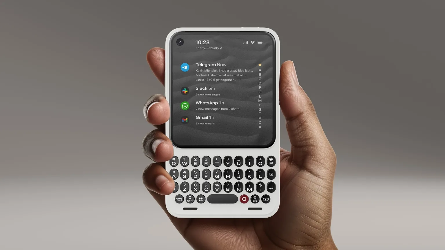 Clicks Keyboard Ignites Debate, Brings Tactile Typing Back to iPhone After CES 2024 Debut
